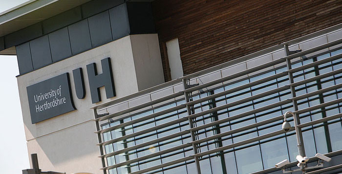 This is the University of Hertfordshire, a Zonal customer