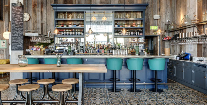 This is a picture of the inside of a Bistrot Pierre, a Zonal customer