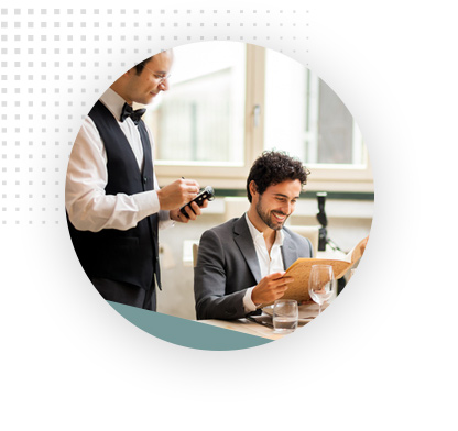 This is Zonal handheld ordering solution