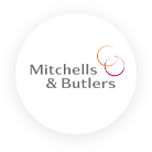 This is Mitchells & Butlers logo, a Zonal client