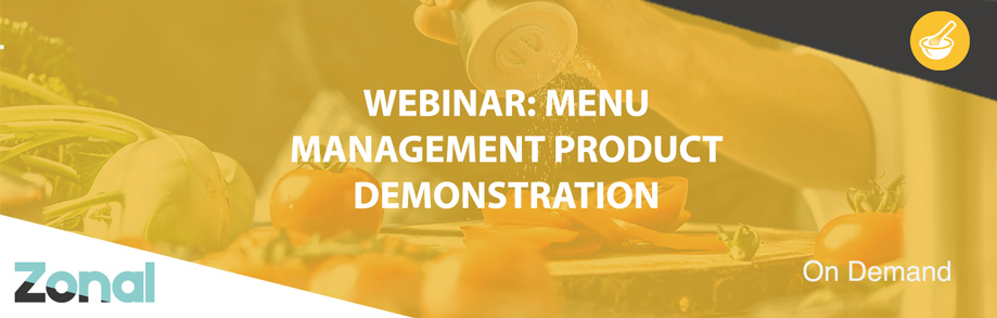 This is the Menu Management webinar banner